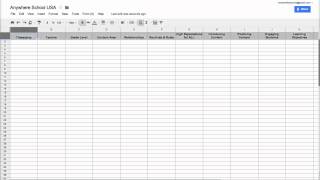 Classroom Walkthrough #1   Creating a Form