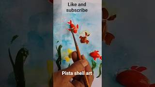 Pista Shell Satisfying Art 🎨 #shortsfeed #shorts #youtubeshorts #art #diy