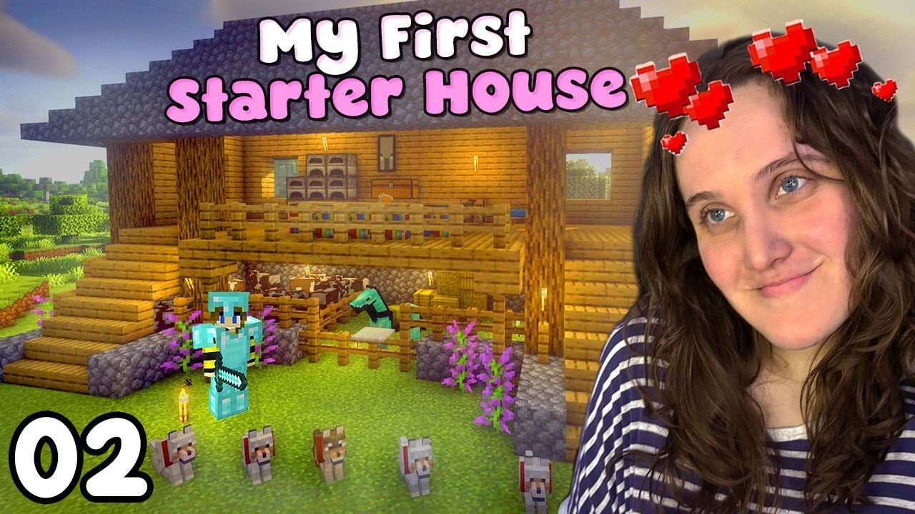 Building a Cozy Starter House for my Forever World! | Minecraft 1.21 ...