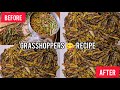 THE MOST EATEN INSECETS IN UGANDA GRASSHOPERS Cooking Cookingrecipes Villagelife