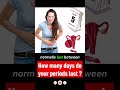 How Long Do Periods Last? The Normal Duration Explained !