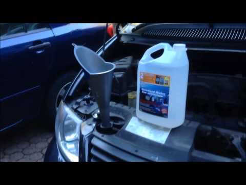 Radiator coolant flush - Dodge Grand Caravan