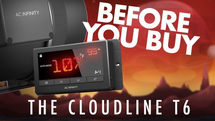 AC INFINITY CLOUDLINE Controller 67 69 -T4 T6 - How to Program the