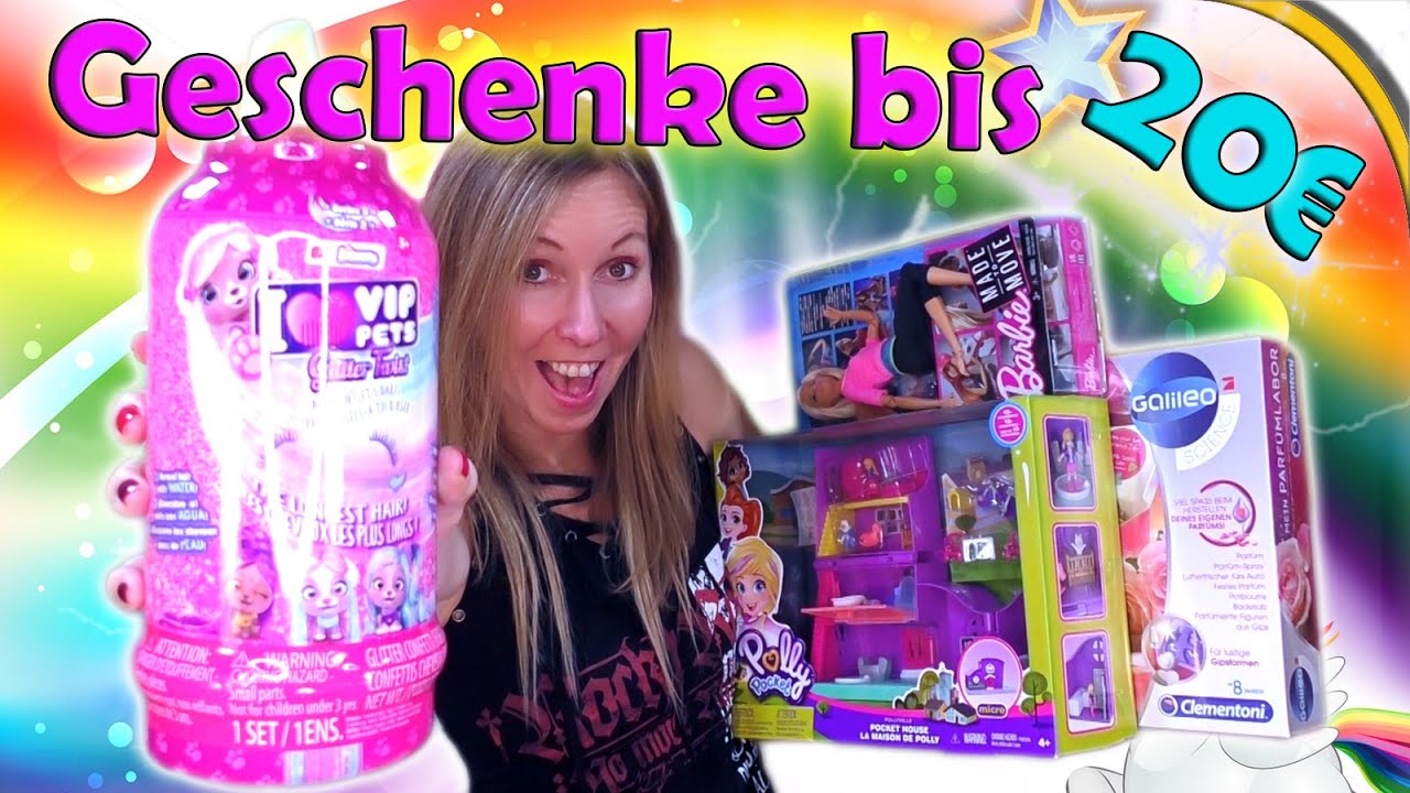 Weihnachten kommt! Geschenke für Mädchen unter 20 € ð Geschenkideen für