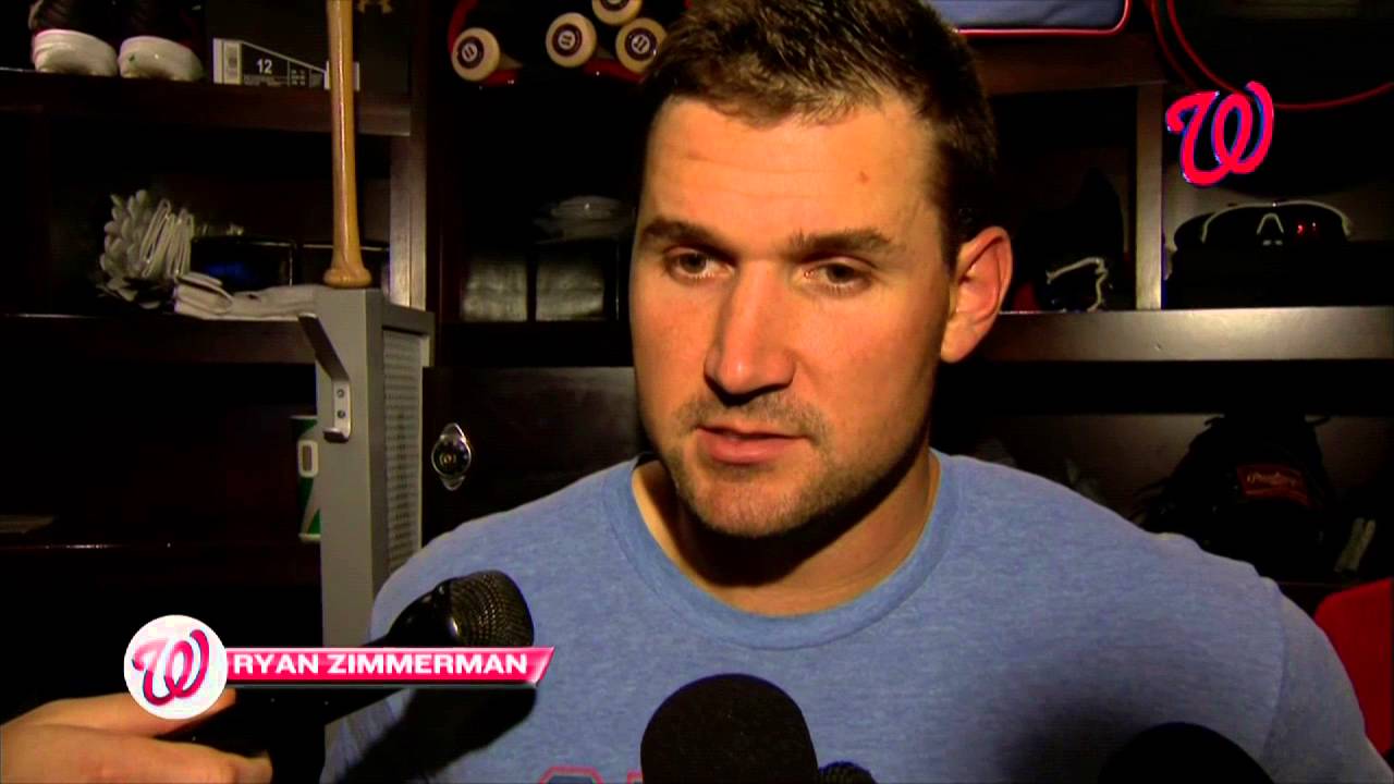 Tanner Roark reacts to his 15-strikeout outing