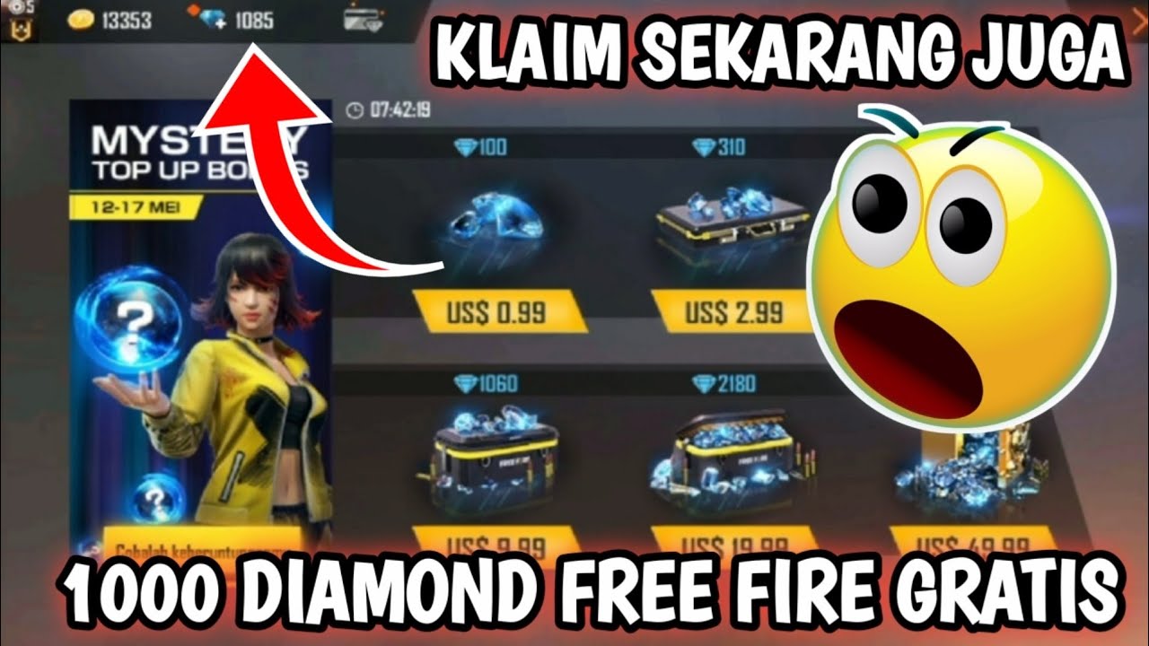 CARA MENDAPATKAN DIAMOND GRATIS DI FREE FIRE - GARENA FREE ...