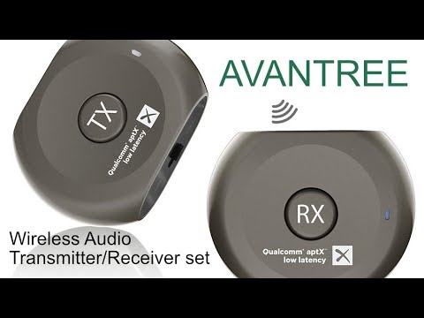 Avantree Wireless Audio Transmitter/Receiver Set Review - YouTube