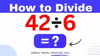 42÷6  Divide 42 by 6 - Long division Method