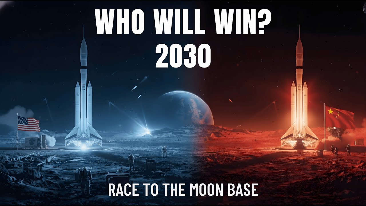 US vs China: Who Wins the 2030 Moon Base Race ? - YouTube