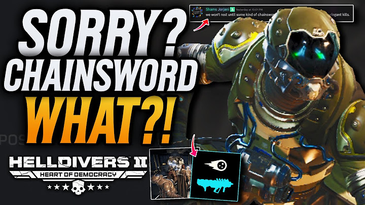 Helldivers 2 Chainswords?! Cooldown Changes & Server Take Down!
