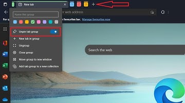 Microsoft is testing pinning Tab group shortcut buttons in Edge