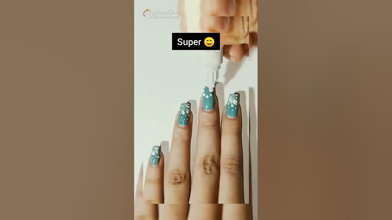 1. Simple Red and Green Nail Art Tutorial - wide 4