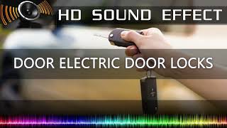 Electric Door Lock Sound Effect Car 🔉🚗 | HQ