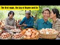 The First Harvest:  Chicken Eggs and Huyen&#39;s Family Joy.