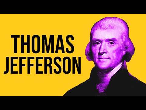 Video: Tijdens zijn regering Thomas Jefferson?