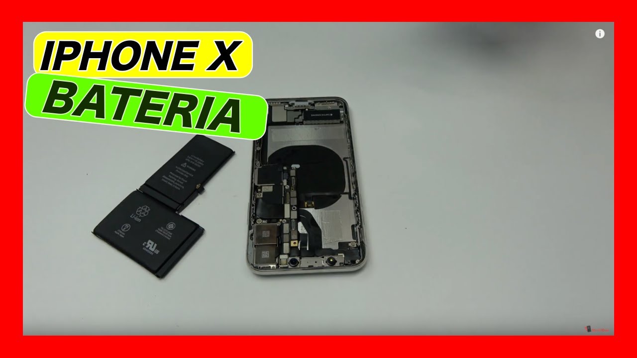 Bateria iPhone X 🔋Cambio de de Bateria iPhone X