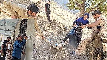 Working on the Farm & Fixing the House Electricity ⚡ | Real Village Life
