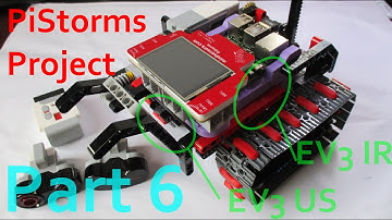 PiStorms Project Part 6: Adding Sensors and Mechanical Finishing Touches