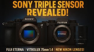 Sony’s New Triple Sensor Tech — PLUS Fujifilm Eterna News & Nikon Ultra-Wide!