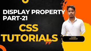 css tutorials for beginners | Display property | web development full course | Part-21