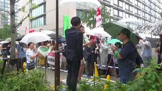 20170819 UPLAN 安倍内閣退陣を求める8・19国会議員会館前行動
