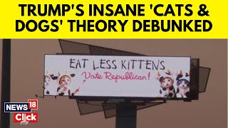 Republicans Vs Democrats  | Trump Accuses Immigrants In Ohio Of Abducting And Eating Pets | N18G