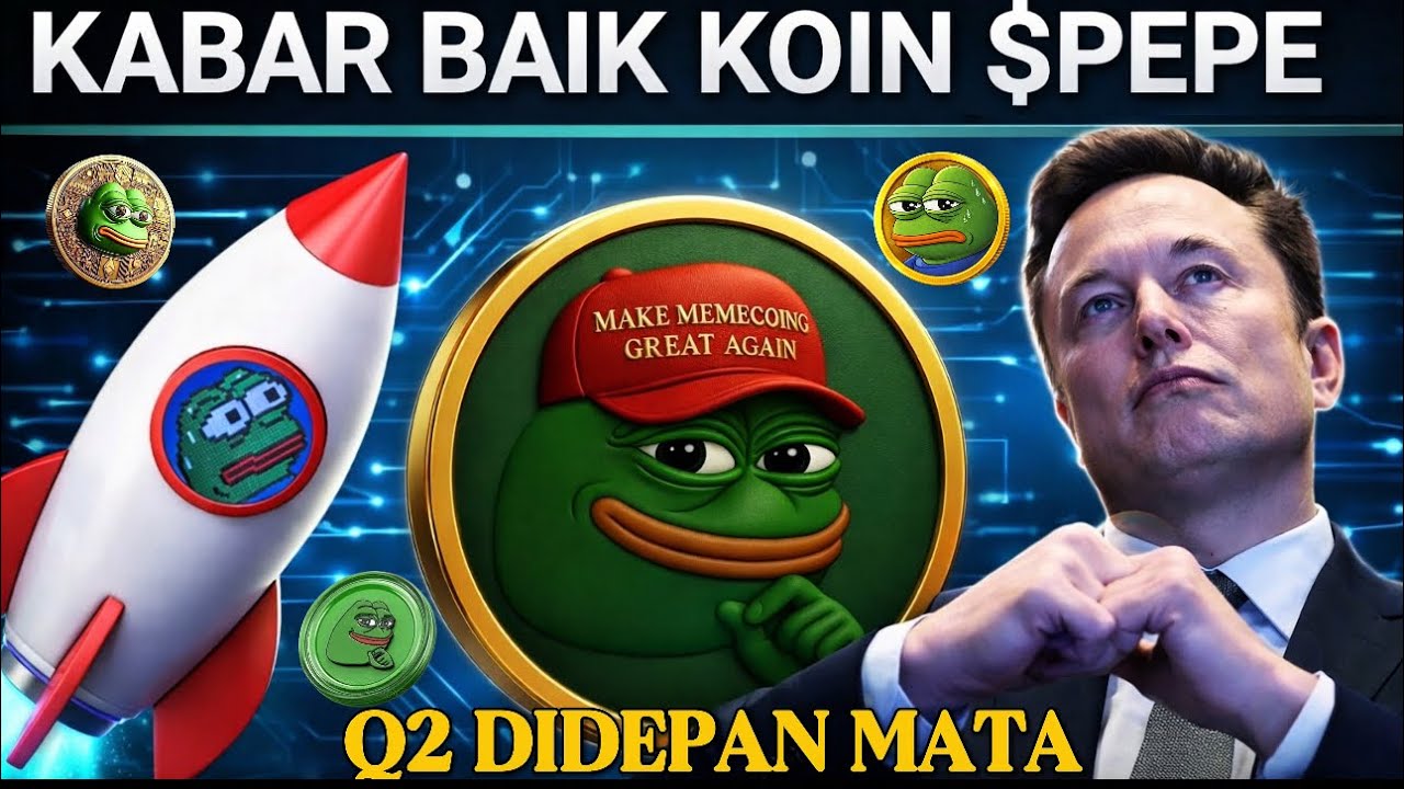 KABAR BAIK PEPE COIN - Q2 DIDEPAN MATA ⁉️