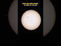 Earth And Moon Passing In Front Of The Sun #shorts #space