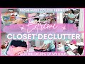 EXTREME CLOSET DECLUTTER 2021 | DECLUTTER WITH ME | FROM MESS TO LESS | BLESSED TO BE A MOMMY