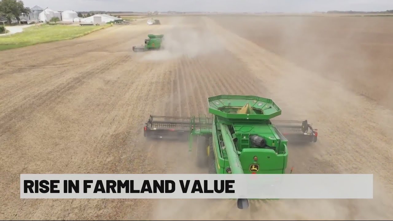 Iowa farmland value increasing, survey finds YouTube