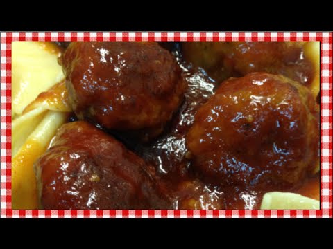 Sweet & Sour Sausage Meatballs Recipe ~ Noreen's Kitchen
