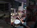 Red moone ❣️🥁 #tommisch #drums #batteur #batterie #drumcover #groove