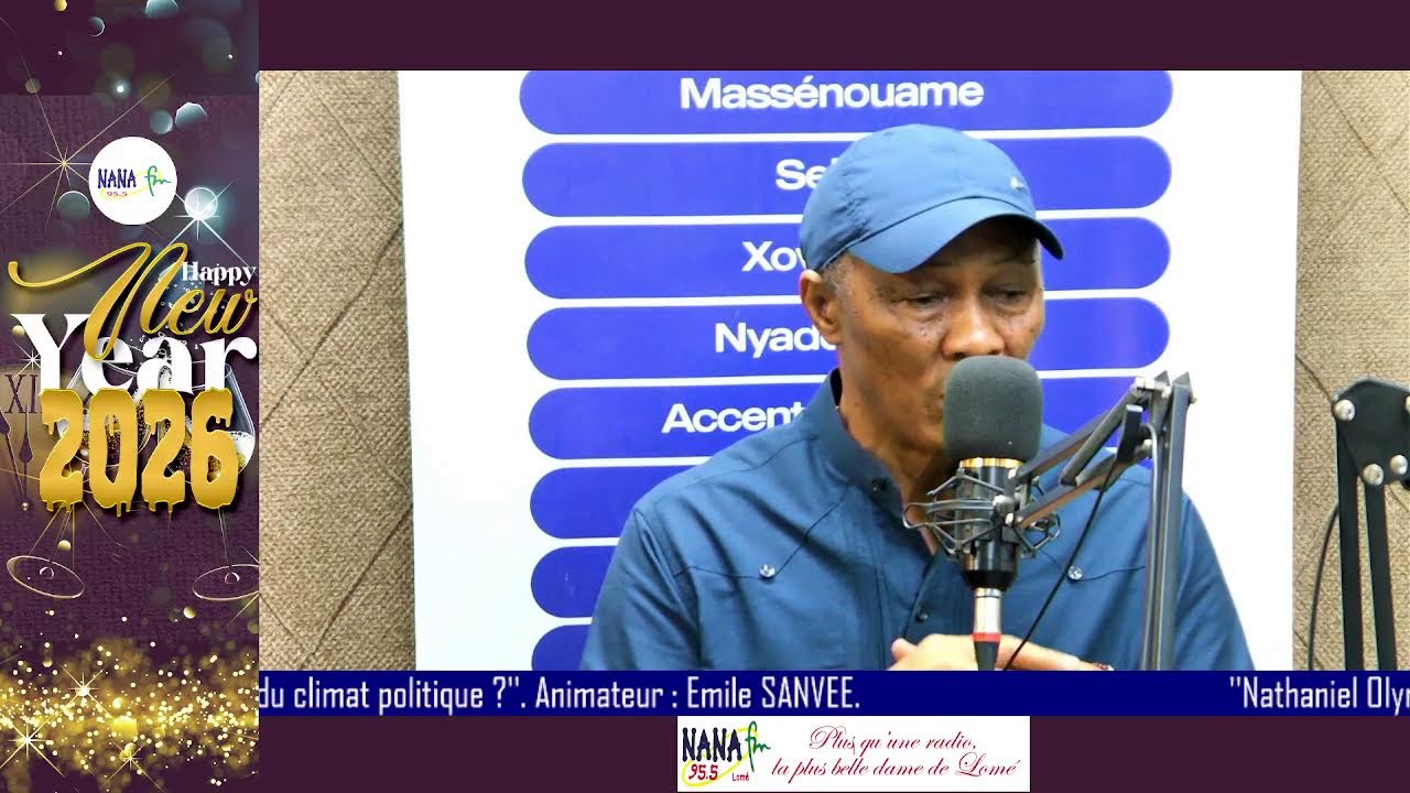 Nathaniel Olympio est l'invité du Débat de Nana Fm de ce vendredi 16 Janvier 2026.