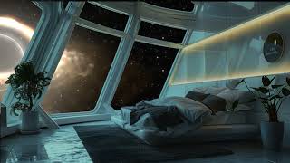 Spaceship Bedroom Ambience with Universe Sounds for Ultimate Relaxation and Scholarly Success