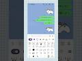 こんな可愛いLINE絵文字ある?#shorts