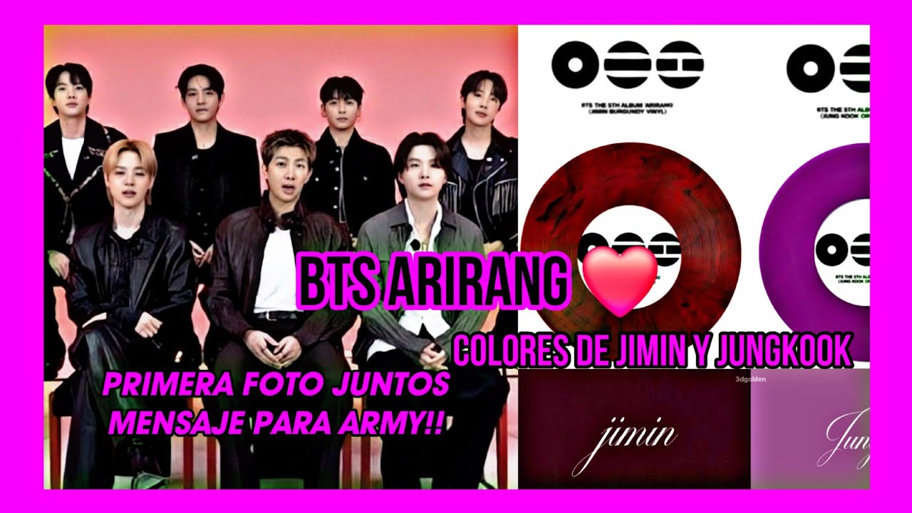 JIKOOK BTS ARIRANG❤️😭 ОНИ ВЕРНУЛИСЬ!! ВЕРСИИ В ИХ ЦВЕТАХ!!🌈