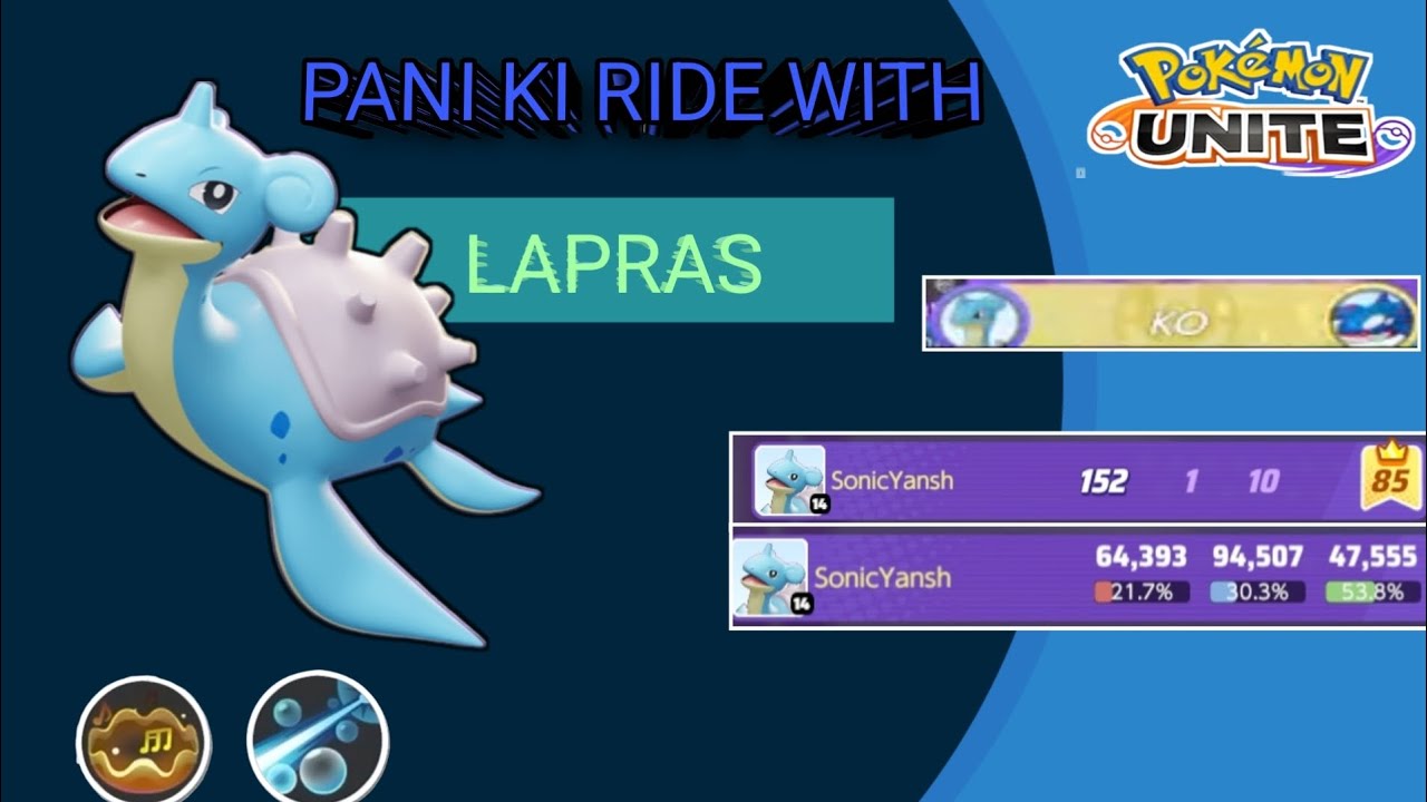 Bhaga kar Marunga! Lapras gets 10 assists and secures kyogre in the end
