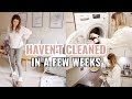 CLEAN WITH ME *newborn mum* | HAVEN&#39;T CLEANED IN WEEKS | SPRING CLEANING MOTIVATION UK 2023