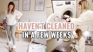 CLEAN WITH ME *newborn mum* | HAVEN&#39;T CLEANED IN WEEKS | SPRING CLEANING MOTIVATION UK 2023