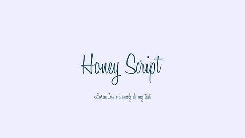 How to Download and Install Honey Script Font Free Download in Adobe Photoshop #youtube