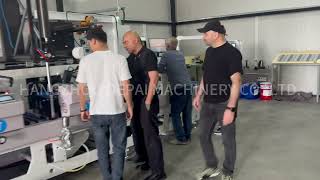 High-Speed 8-Color Flexo Printing | 550mm Horizontal Dual-Servo Press in Georgia