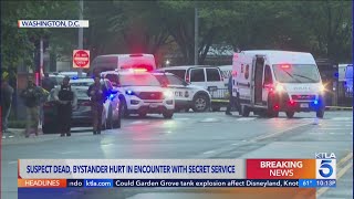 Suspect dead after opening fire near White House security checkpoint, Secret Service says Wealth
