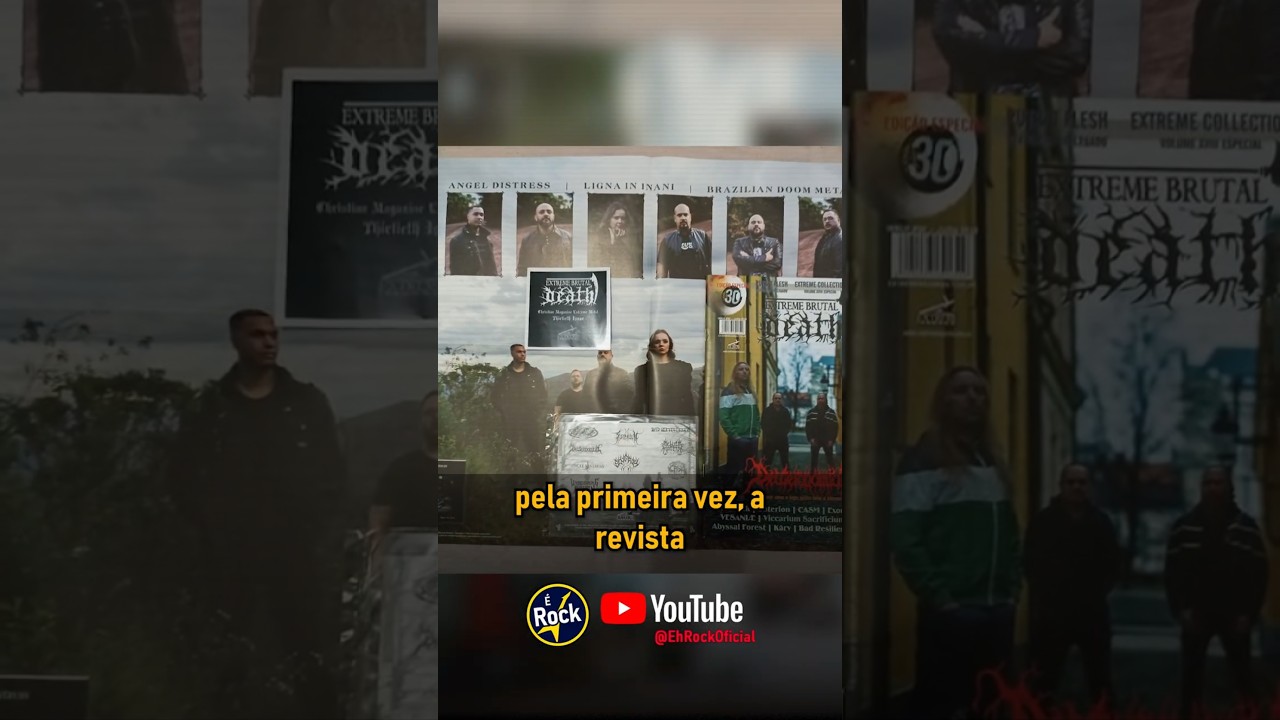 🔥 Revista EXTREME BRUTAL DEATH - Edição 30 🖤📖