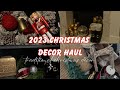 2023 CHRISTMAS DECOR HAUL | Traditional Christmas Decor