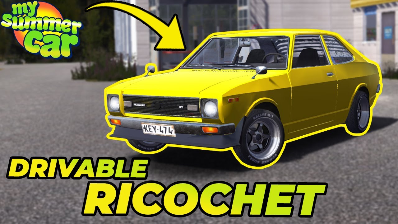$20,000 DRIVABLE RICOCHET from BACKYARD! | My Summer Car #175 - YouTube