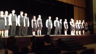 Video thumbnail of "Whitmer High School Show Choir - TV Time Medley"