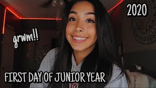 FIRST DAY OF JUNIOR YEAR GRWM! | susie barroeta