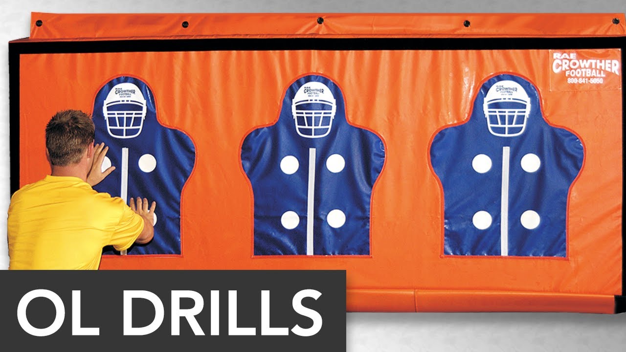 Football Offensive Lineman Drills Rae Crowther Co. YouTube