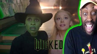Wicked - Official Trailer REACTION!!!