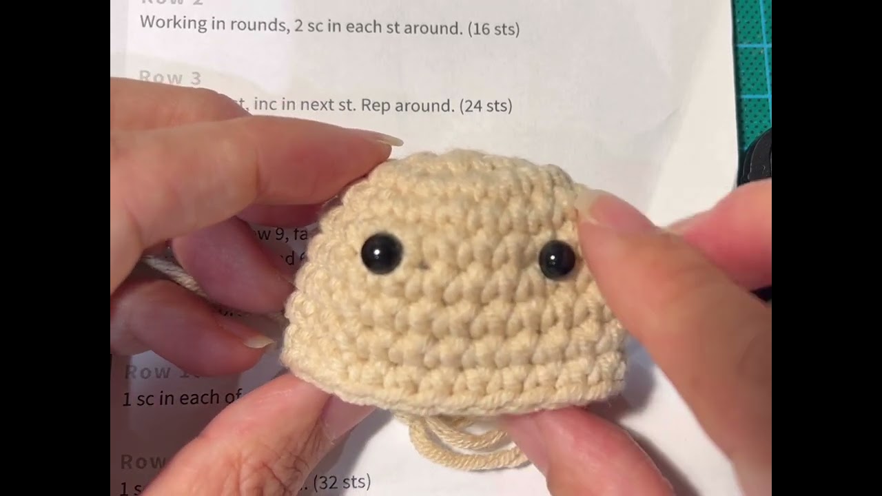 Easy Crochet Amigurumi Tutorial - Potato 